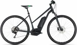Vélo Electrique Cube 2018 Cross Hybrid Pro 400 Trapeze