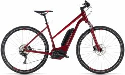 Vélo Electrique Cube 2018 Cross Hybrid Pro 500 Trapeze
