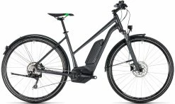 Vélo Electrique Cube 2018 Cross Hybrid Pro Allroad 500 Trapeze