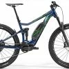 VTT Electrique Merida 2019 EOne-Twenty Metalrida -Vélo Soldes Boutique eONE TWENTY MRIDA blugrn MY2019