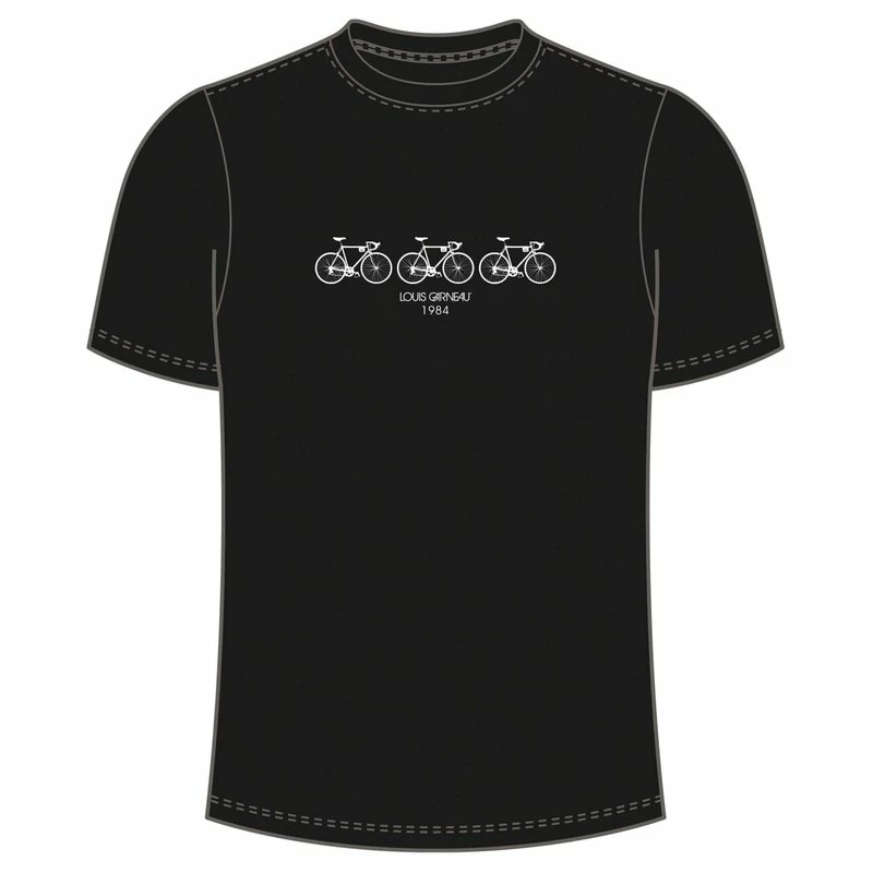 LOUIS GARNEAU Signature T-shirt - Three Bikes White 3 LOUIS GARNEAU Signature T-shirt - Three Bikes White
